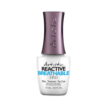Load image into Gallery viewer, Artistic Breathable 3-IN-1 Lacquer Base, Treatment, Top Coat - 15ml