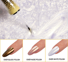 Load image into Gallery viewer, Seche FX Diamond Effect Top Coat Gold
