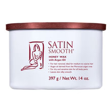 Load image into Gallery viewer, Satin Smooth Strip Wax Honey with Argan Oil 397g
