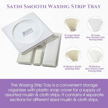 Load image into Gallery viewer, Satin Smooth Wax Strip Tray 250 pcs
