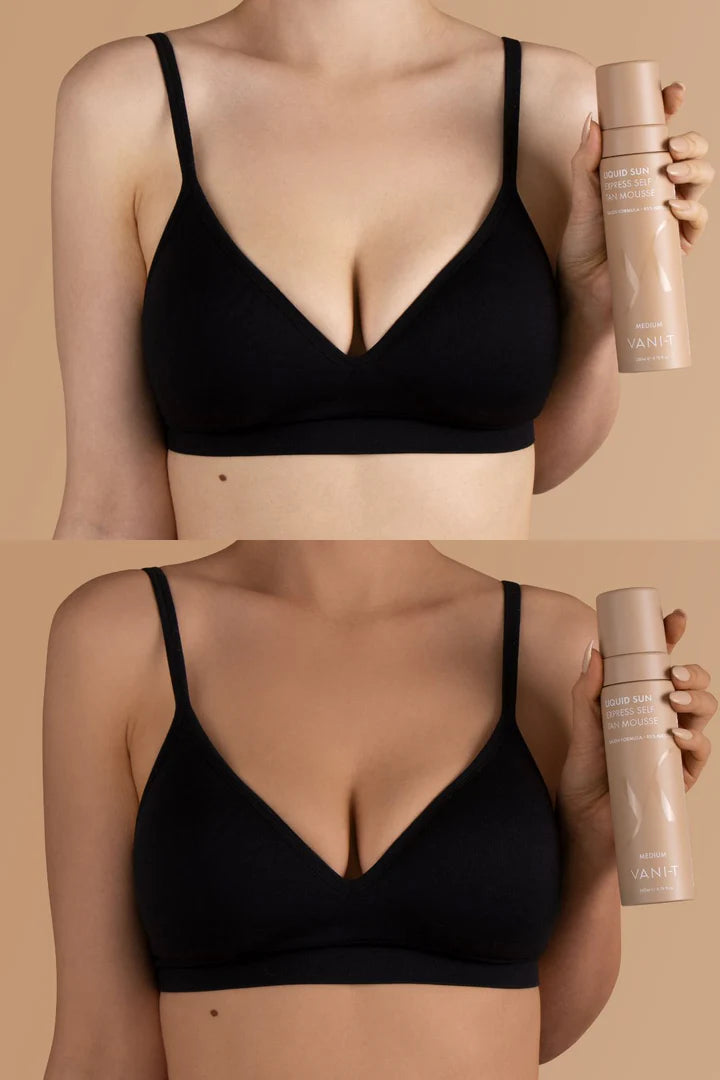 Vani-T Liquid Sun Express Self Tan Mousse - Medium (Chocolate Base) 200ML