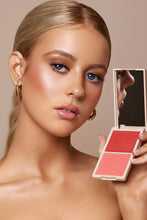 Load image into Gallery viewer, Vani-T Make Me Blush Cream &amp; Powder Duo- Flirty
