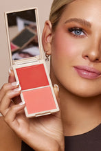 Load image into Gallery viewer, Vani-T Make Me Blush Cream &amp; Powder Duo- Flirty
