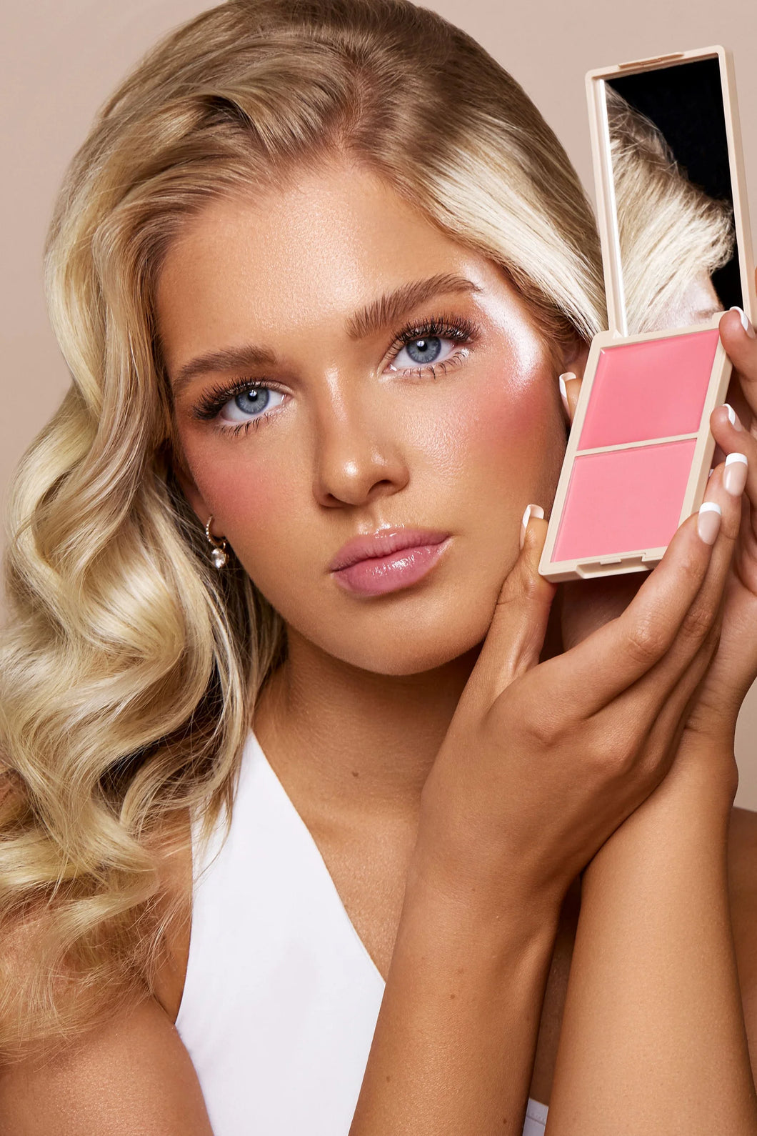 Vani-T Make Me Blush Cream & Powder Duo- Sweet Cheeks