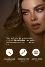 Load image into Gallery viewer, Vani-T Make Me Bronze Cream &amp; Powder Duo
