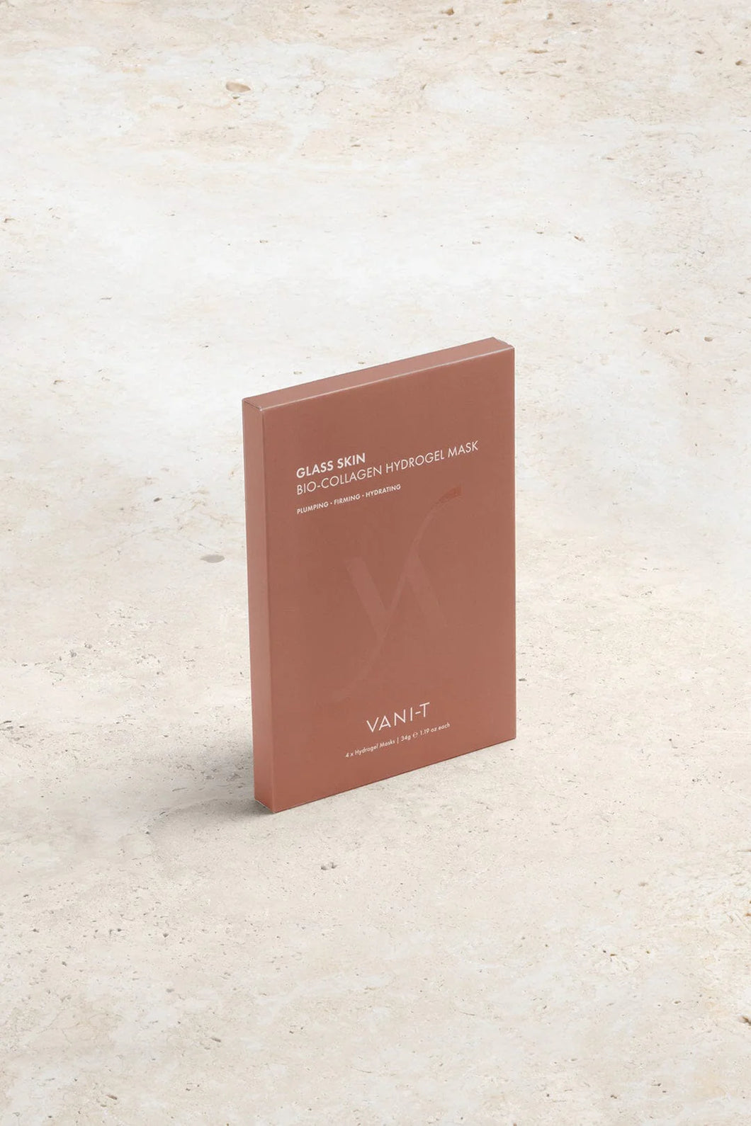 Vani-T Glass Skin Bio-Collagen Hydrogel Mask 4 PK