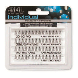 Ardell Lashes Duralash Individual Naturals Knot-Free - Combo Black