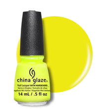 Load image into Gallery viewer, China Glaze Nail Lacquer 14ml - Yellow Polka Dot Bikini
