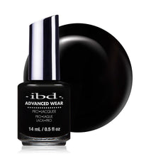 Load image into Gallery viewer, ibd Advanced Wear Lacquer 14ml - Black Lava
